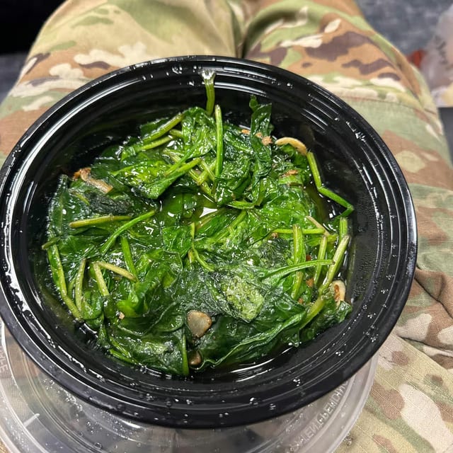 Side of Spinach.