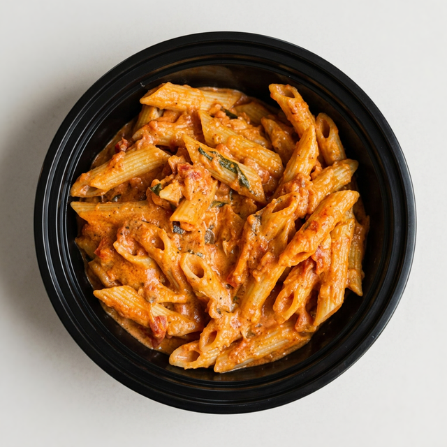 Kid's Pasta Alla Vodka Sauce.