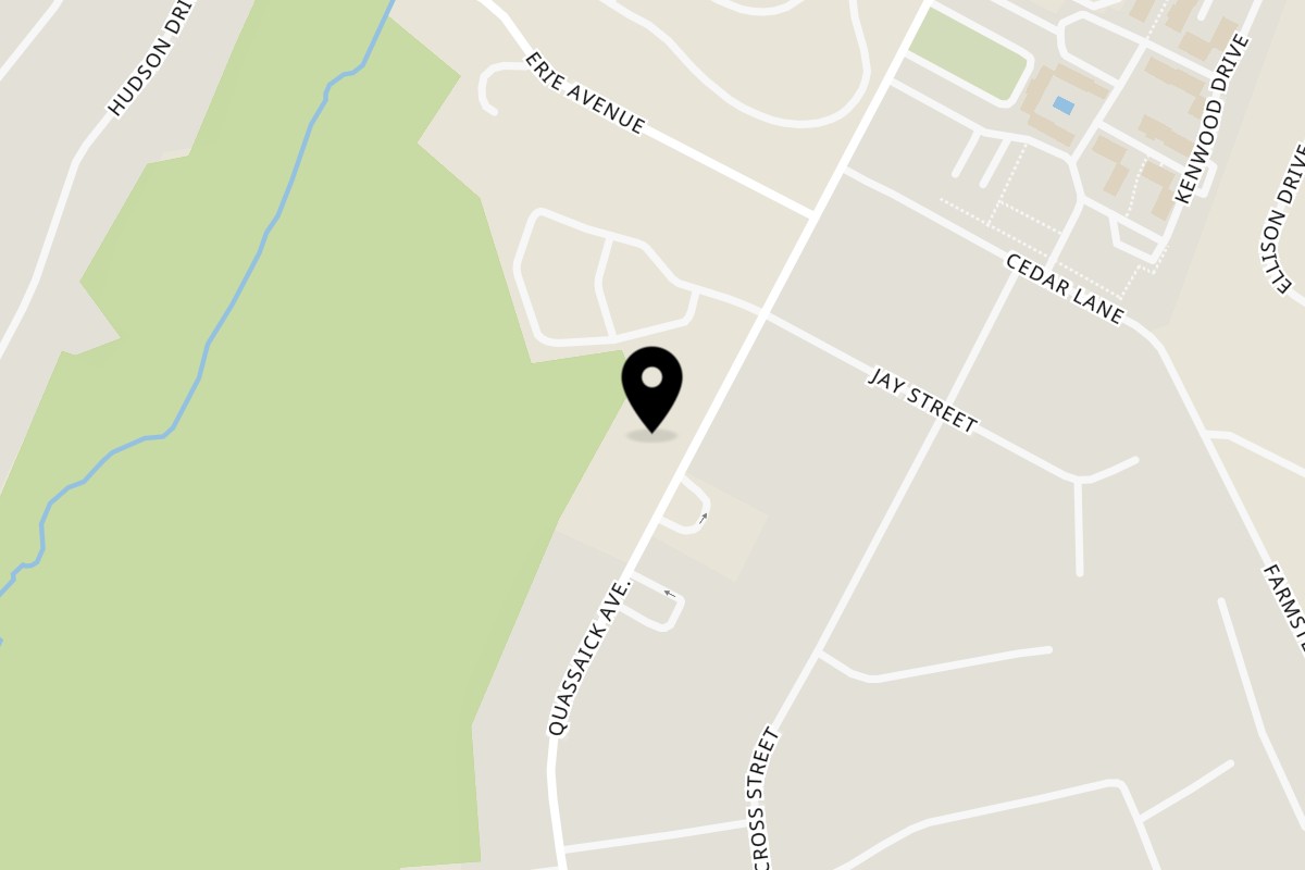 Map showing the location of Midway's Villaroma on 264 Quassaick Ave in New Windsor